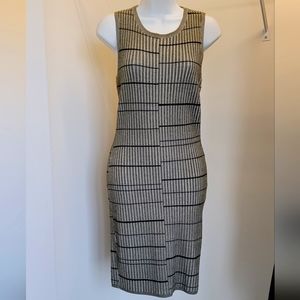 Guess Green/Navy Sleeveless Sweater Dress Sz: M
